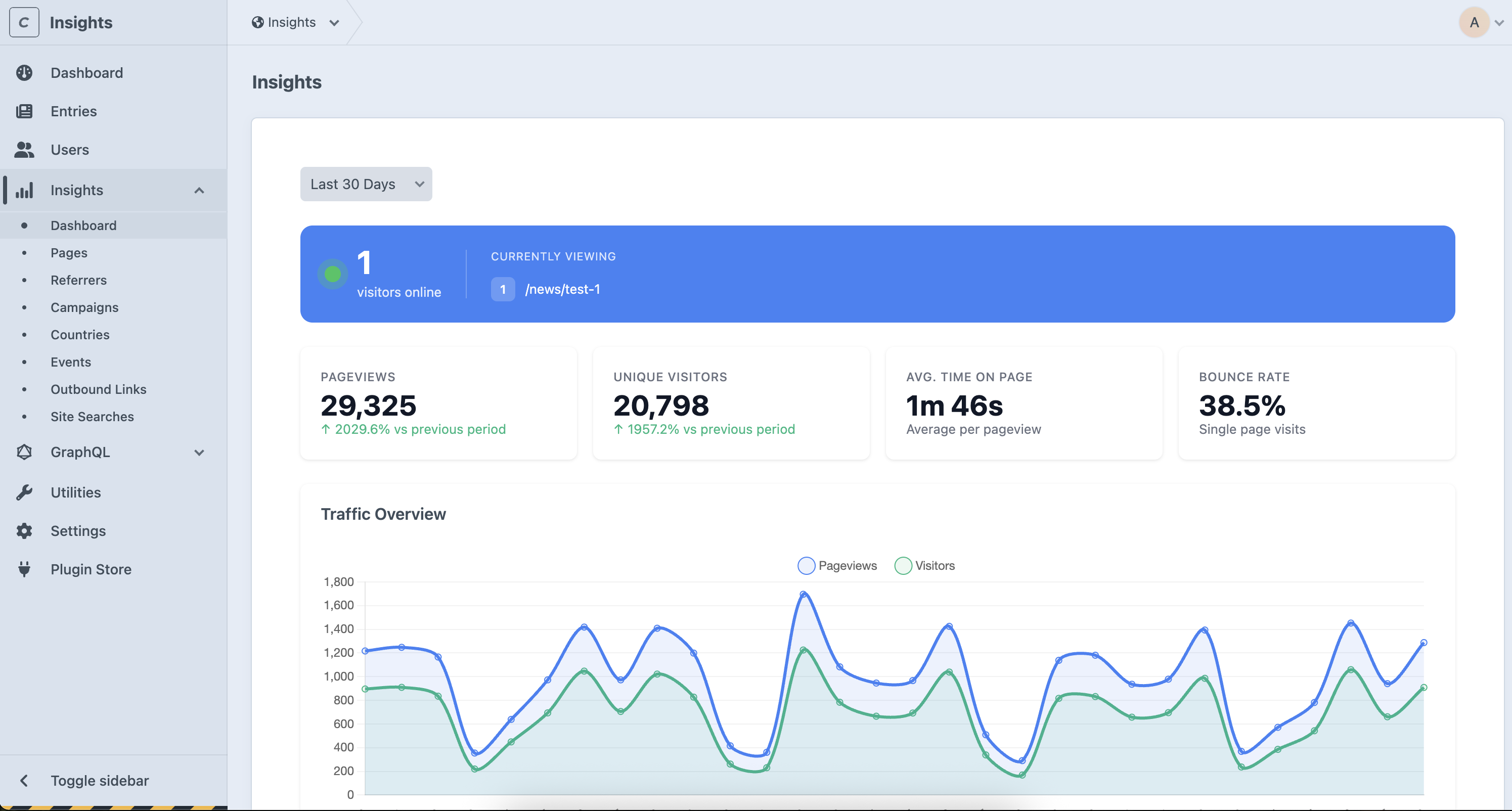 Try out Insights