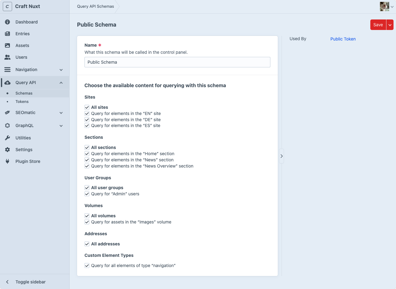 Query API